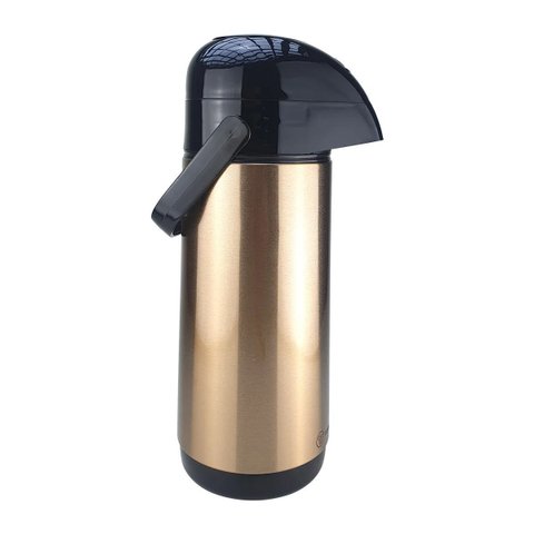 Garrafa Térmica Lúmina Inox Gold 1 Litro
