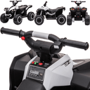 Ver imagem 3 de Quadriciclo Eletrico Zippy Toys Atv Car-a Xc Sport 6v Branco