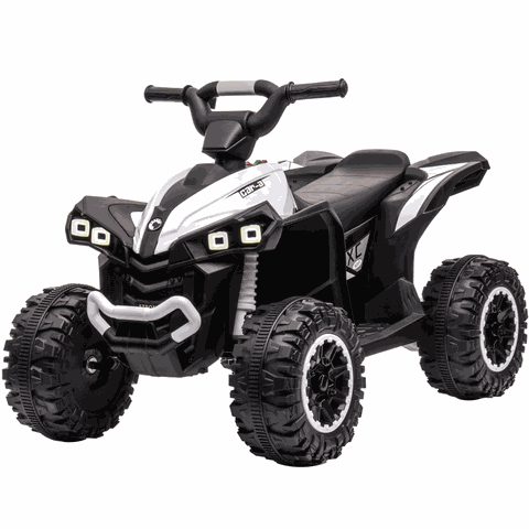 Quadriciclo Eletrico Zippy Toys Atv Car-a Xc Sport 6v Branco