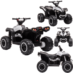 Quadriciclo Eletrico Zippy Toys Atv Car-a Xc Sport 6v Branco - 2