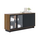 Ver imagem 2 de Balcão Aparador Buffet 4 Portas Naelly C04 - D’Rossi