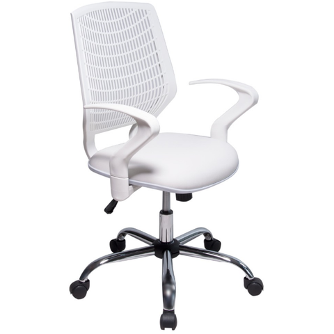 Cadeira Giratoria Delli - Branco