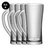Kit 4 Canecos de Chopp Cerveja em Ps Descartável Festa 300ml - 6
