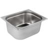 Kit 4 Cubas Gastronomica Inox 1/2x150mm com tampas Brasinox - 1