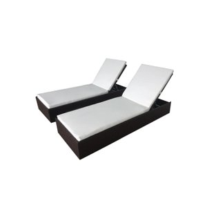 Almofada para Espreguicadeira Branca 185x60x6cm 123organizei