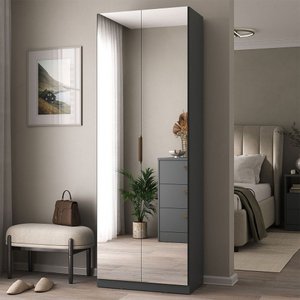 Sapateira Sublime 2 Portas com Espelho 100% Mdf Grafitto - Mambel