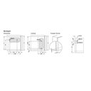 Ver imagem 4 de Articulador para Porta Basculante Abertura para Baixo Junior B 60n Branco Hafele 01 Conjunto