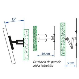 Suporte para Tv 54 Polegadas - 2