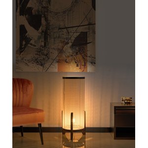Luminária de Chão Ravely Abajur Estilo Japandi
