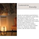 Ver imagem 2 de Luminária de Chão Ravely Abajur Estilo Japandi