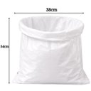 Ver imagem 2 de Saco de Lixo Branco para Banheiro e Pia Resistente Reforçado 34cm x 38cm 50 Unidades | Embalixo