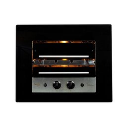 Churrasqueira Gás de Parede para Apartamento Não Produz Fumaça Rotativa Inox - Hope - 1