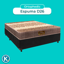 Ver imagem 4 de Cama Box Preto Casal + Colchão D26 Ortophedic Sankonfort