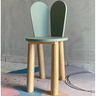 Cadeira Coelho Criativa Infantil para Crianças Estudar Desenhar 100% Mdf Bp Melaminico:verde Jade - 10