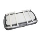 Ver imagem 4 de Banheira Portátil Dobrável Extra Grande Clingo C6024 Branco/Cinza