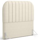 Ver imagem 1 de Cabeceira Cama Box Queen Estofada Orgânica 160cm Alice W01 Facto Pérola Metalizado - Lyam Decor