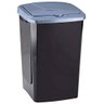 Lixeira com Tampa Ecofácil 15 Litros Preta e Azul - 5