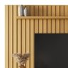 Painel Ripado You Illusion 2.7 Cinamomo/Off White para TV até 75” - HB Móveis - 3