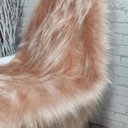 Ver imagem 4 de Manta Pelucia Pelo Alto Rosa Pó Newborn Sofá 80x50cm