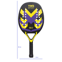 Ver imagem 3 de RAQUETE SEMI PRO BEACH TENNIS ROXO CARBONO E FIBRA DE VIDRO