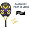 RAQUETE SEMI PRO BEACH TENNIS ROXO CARBONO E FIBRA DE VIDRO - 2