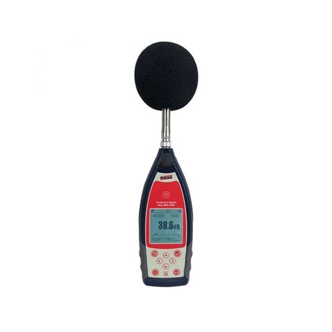 Sonômetro Digital Gps Integrado Filtro Banda De Oitava 1/1 Classe 1 Dec-7000 Portátil Com Certificad