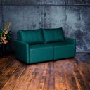 Ver imagem 2 de Sofá Cama Dubai Retratil e Reclinavel 3 Lugares Sofatec Verde