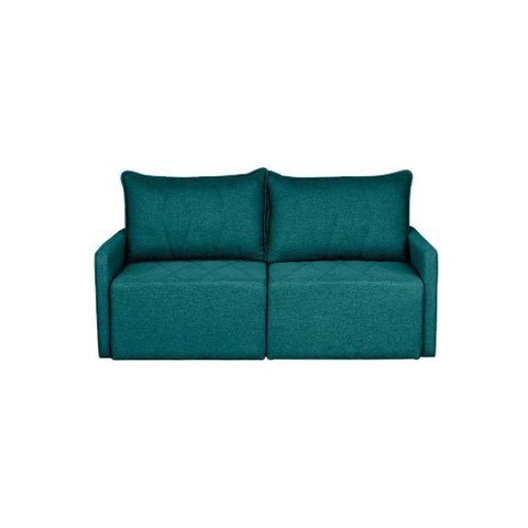 Sofá Cama Dubai Retratil e Reclinavel 3 Lugares Sofatec Verde
