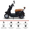 Scooter Elétrica - Pam18 1000w 60v Lithium - Preta - Plug And Move - 7