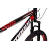 Bicicleta Aro 26 Dropp X Freeride 21 Marchas Aros Jumpmax DH Freio a Disco:Preto/Vermelho - 2