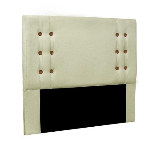 Cabeceira Genova Cama Box Casal 140cm Linho Rustico Natural