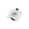 Spot de Led de Embutir Stella Easy Quadrado 3w Bivolt Branco 4000k Luz Neutra - 2