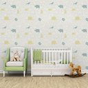 Ver imagem 5 de Papel De Parede Animais Infantil Safári Quarto De Bebê PP03 M²