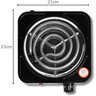 Super Fogão Cooktop Elétrica Fix Aço Inoxidável 1000w 110v - 4