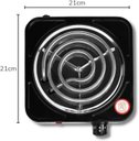 Ver imagem 4 de Super Fogão Cooktop Elétrica Fix Aço Inoxidável 1000w 110v