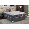 Cama Box + Colchão Castor Casal Super Luxo Light Stress One Face Pocket 138x188x54cm - 1