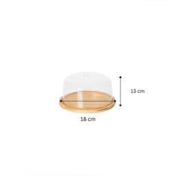 Queijeira de Bambu – Elegância e Conservação para Queijos - 2