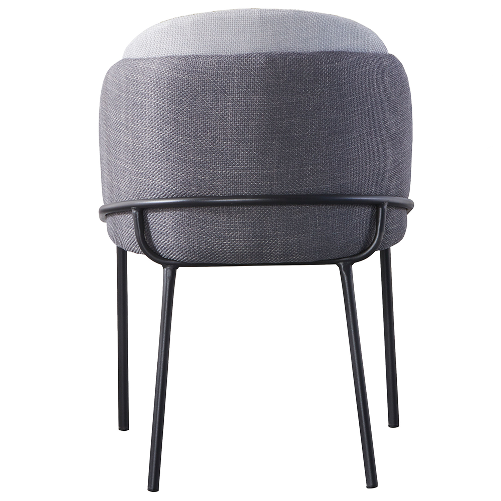 Ver imagem 5 de Kit 02 Cadeira de Jantar Nevada Cinza Estofada para Sala de Jantar