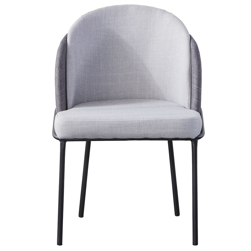 Ver imagem 4 de Kit 02 Cadeira de Jantar Nevada Cinza Estofada para Sala de Jantar