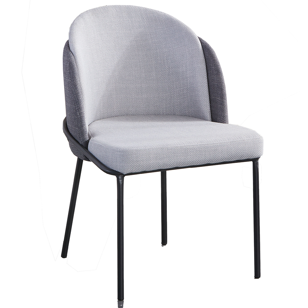 Ver imagem 2 de Kit 02 Cadeira de Jantar Nevada Cinza Estofada para Sala de Jantar