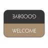 Tapete Decorativo Emborrachado Welcome Goodbye 60X40Cm - 2