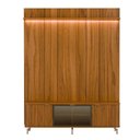 Ver imagem 4 de Rack com Painel para TV até 85" 1 Prateleira 1 Porta Vidro Reflecta e LED Neon Float 178cm -
