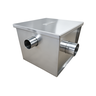 Caixa de Gordura Aço Inox 400x400x300mm - 1