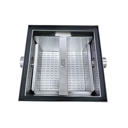 Caixa de Gordura Aço Inox 400x400x300mm - 3