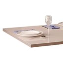 Ver imagem 3 de Mesa de Jantar Aura 120x90 Carvalho Europeu/creme e 4 Cadeiras Elen Veludo Kraft Dj Móveis Aura e El