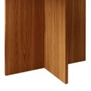 Ver imagem 4 de Mesa de Jantar Aura 120x90 Carvalho Europeu/creme e 4 Cadeiras Elen Veludo Kraft Dj Móveis Aura e El