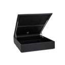 Ver imagem 1 de Cama Box Baú Casal King Design Sintético Cinza 138x188x41