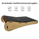 Ver imagem 3 de Arranhador Sofisticado de Carpete em MDF 6mm para Gatos com Refil - Artpical