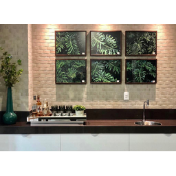 Bandeja Espelho Prata Grande Luxo Mesa Sala Jantar 60x30 - 2