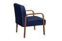 Ver imagem 3 de Kit 4 Poltronas Anita Cor:Veludo Azul 210